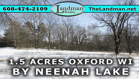 Vacant Land near Neenah Lake Oxford WI for Sale